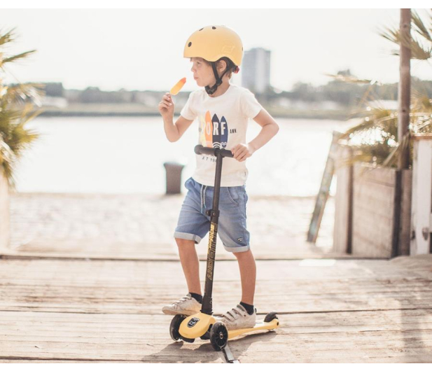 Scoot & Ride Highwaykick 3 LED Hulajnoga Balansowa 3+ Lemon - 580583 - zdjęcie 5